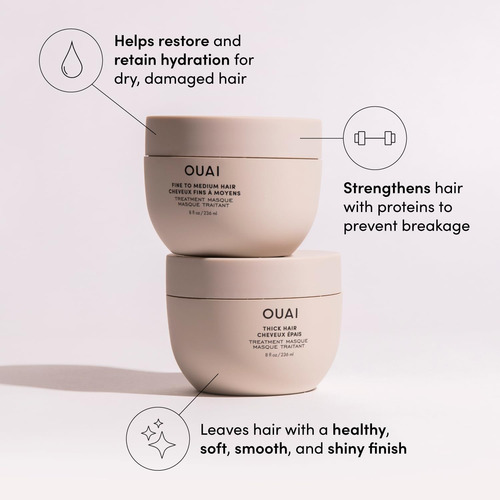 Kit De Viagem Ouai Com Condicionador Leave In, Shampoo Detox
