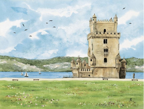 Torre De Belém 2 - Gravura