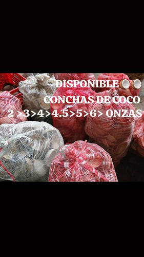Conchas De Coco Cascaras Helados Dulces Cremas Velas Postre