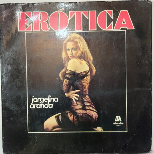 Vinilo Jorgelina Aranda Erotica + Revista Rn2