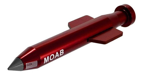 Vms Racing Red Moab Antenna Pesado Calibre Cnc Mecanizado Jt