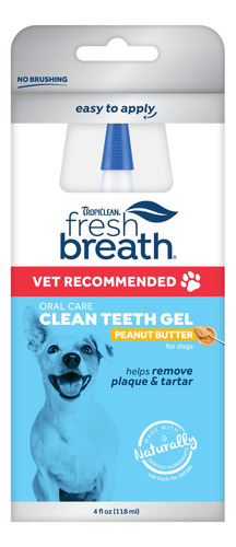 Gel De Cuidado Bucal Tropiclean Fresh Breath Con Mantequilla