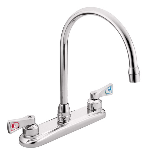 Moen 8287 comercial M-dura Llave De La Cocina 2.2 gpm, Croma