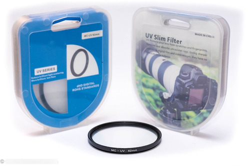 Filtro Ultravioleta Multicapa Mc Uv Para Lentes Dslr De 62mm