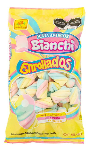 Malvavisco De La Rosa Bianchi Enrollado 400g