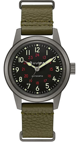 Bulova Military Heritage Hack - Reloj Automático De 3
