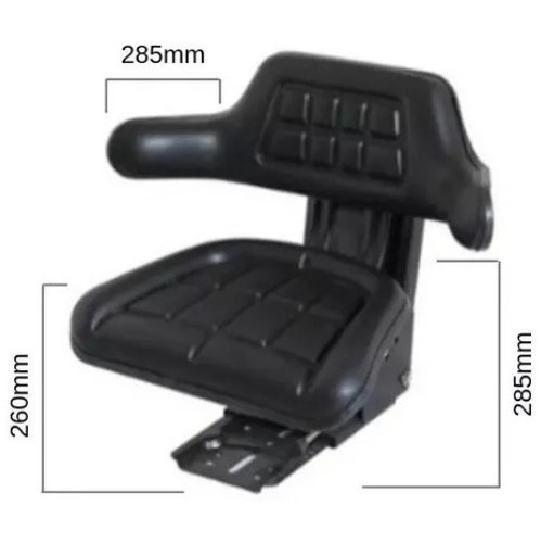Imagen 2 de 5 de Butaca Para Tractor Universal Fija Asiento Agrícola