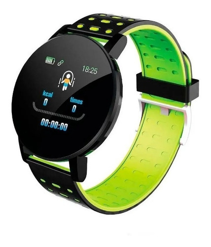 Reloj Smartwatch Netmak Smart Band Pro Bt 4.0 Podometro Color de la caja Verde Color del bisel Negro