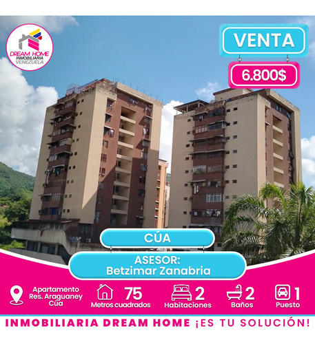 Apartamento En Venta  Res. Araguaney - Cúa.