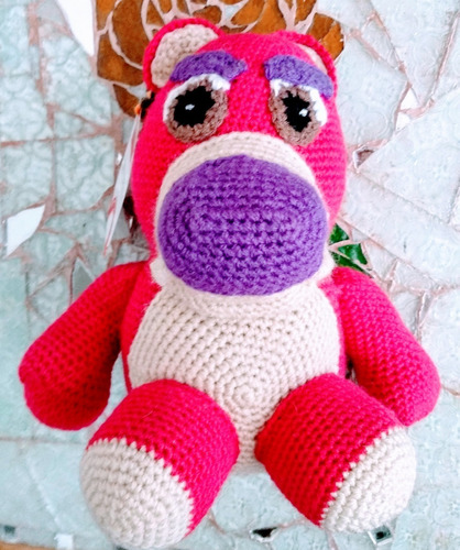 Lotso Muñeco Amigurumi Tejido A Crochet Ideal Niños