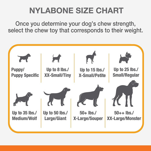 Juguete Huesos Nylabone Dura Power Chew Manzana 2pz 11kg