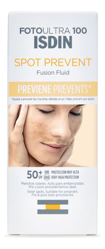 Fotoprotector Fusion Fluid Mineral - Isdin 50 Ml