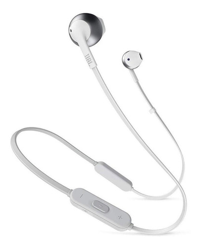 Audífonos in-ear inalámbricos JBL Tune T205BT JBLT205BT silver