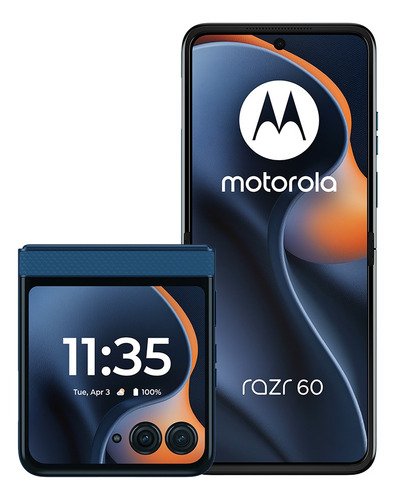 Motorola Razr 60, (12gb Ram/512gb), 50mp, Desbloqueado, Color Azul Azul