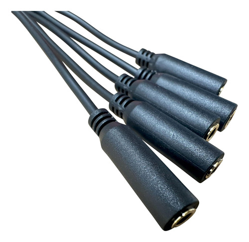 Diytech Splitter De Auriculares 5 Vías, Divisor De 35 Mm, 5