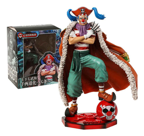 One Piece Payaso Buggy Figura En Caja 