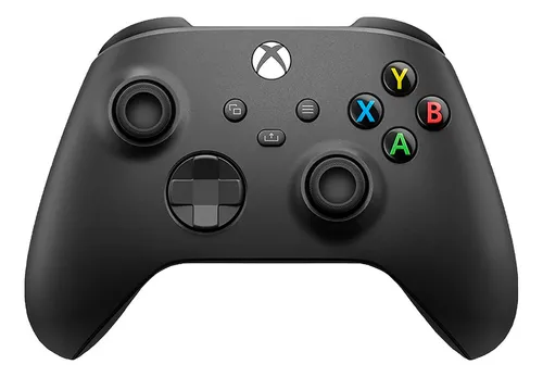 comprar Controle Sem Fio Xbox Series S X One Pc Carbon Black