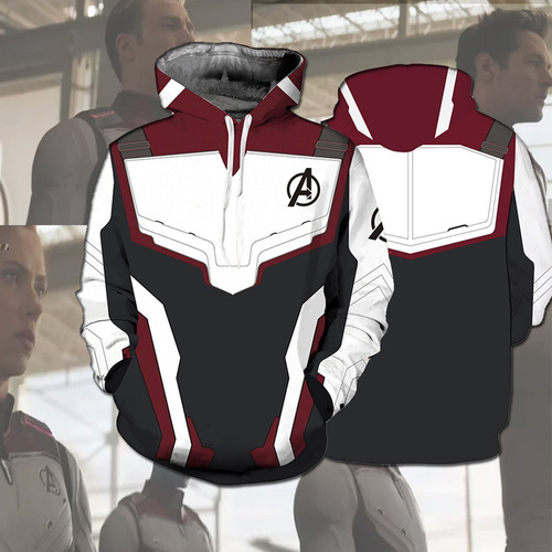 Sudadera Con Capucha 2019 Avengers: Endgame Para Cosplay