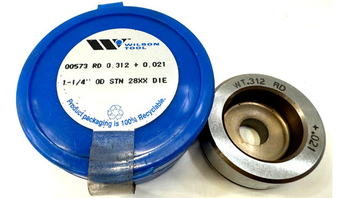 Wilson Tool Die Stn 28xx1 Round 0.312 1 1/4 Od Jjo