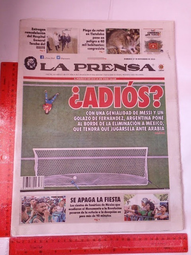 Revista La Prensa  No 34382  27 De Noviembre De 2022