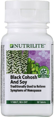 Vitaminas Menopausia Nutrilite Black Cohosh 90 Tabletas Sabor Sin Sabor