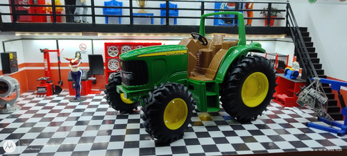 John Deere Tough Tractor Ertl Escala 1 16 Verde Lima (Usado)