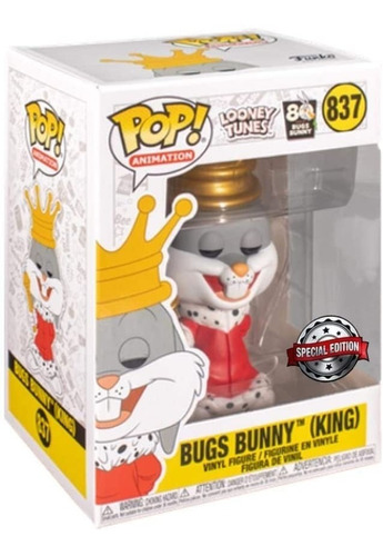Funko Pop Animation Bugs 80th King Bugs Special Edition