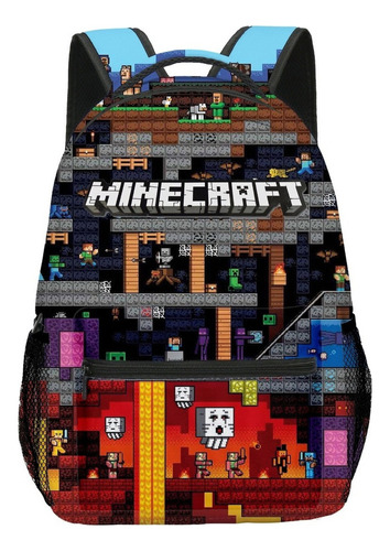 Mine &amp; Craft Mochila Escolar Viaje Portátil Bolsa #08