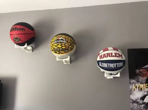 Soporte De Pared De Pelotas: Futbol, Basquetbol Y Voleibol