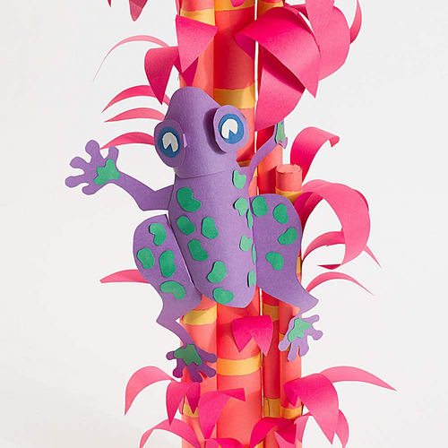 Papel De Construcción, Violeta, 12 X 18 Pulgadas, 50 Hojas,