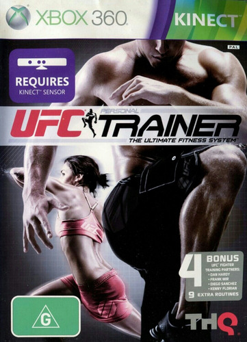 Ufc Trainer Xbox 360 Original Kinect Garantía Envío Grátis! 