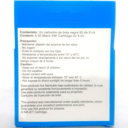 Cartucho Generico 92 Printline