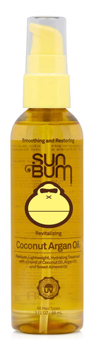 Sun Bum Aceite De Argn De Coco | Aceite Protector Y Fortalec