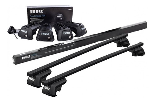 Barras Thule Ssangyong Rexton (w) 12-17 Re / Squarebar Evo