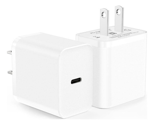 Cargador Pared Para iPhone 14 Pd 2 Adaptador Corriente Usb C