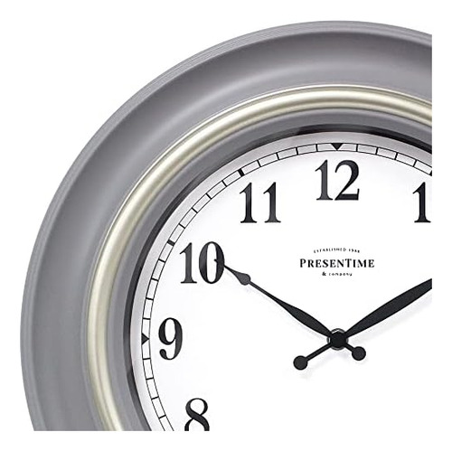 Presentime & Co 16 Malmo Reloj De Pared Moderno, Decoración