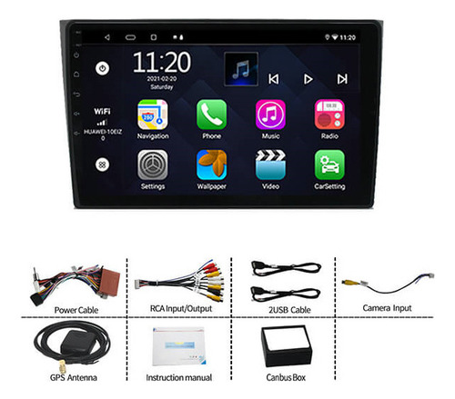 Binize, Android 10, Doble Din, Apple Carplay Para Mazda Cx9