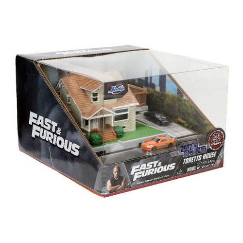 Diorama Casa Toretto Velozes E Furiosos Charger Jada 1.65