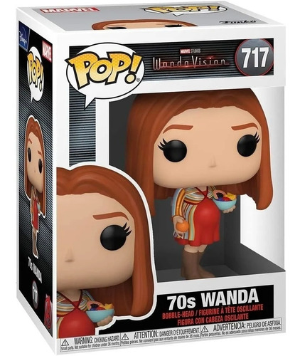 Funko Pop! Marvel Wanda 70s 717 Coleccionable (Usado)