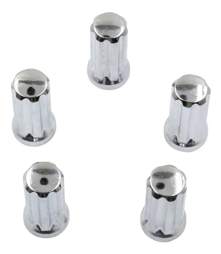 Conjunto De 20 Cromo 14x1 5 Tuercas 1 90 Largo Para Cam...