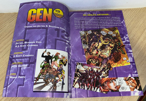 Gibi Hq Gen13 N° 5 - Editora Globo Image - Excelente Estado (Usado)