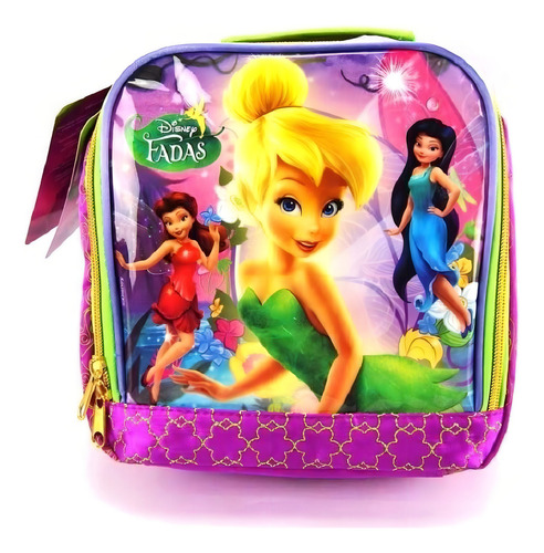Lancheira Tinker Bell Fadas Disney Ref 37075 Dermiwil