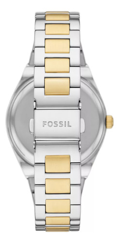 Reloj Fossil Es5259 Bicolor Elegante Para Mujer