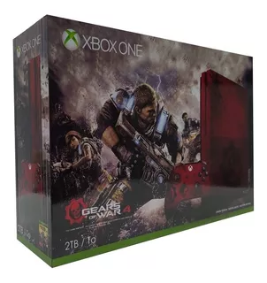 Caixa Vazia De Madeira Mdf Xbox One Gears Of War