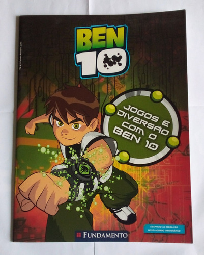 Revista De Atividades Ben 10 - Usada