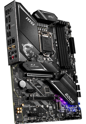 Msi Mpg Z490 Gaming Edge Wifi Lga 1200 Atx Motherboard