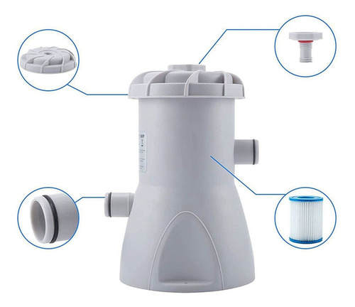 Bomba De Filtro De Agua Eléctrica Para Piscinas Bomba De