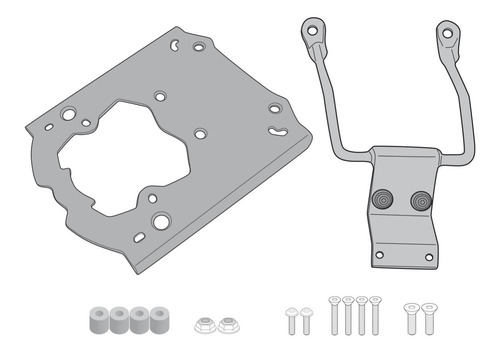 Soporte Trasero Givi Royal Enfield Himalayan Moto Delta