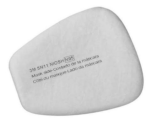 Imagen 2 de 3 de Filtro 3m Contra Partículas Mod. 5n11 N95 Caja C/10 Pzs