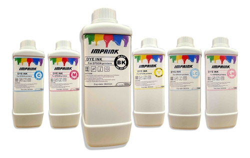 Tinta Dye Para Impresoras Epson Ecotank Premium